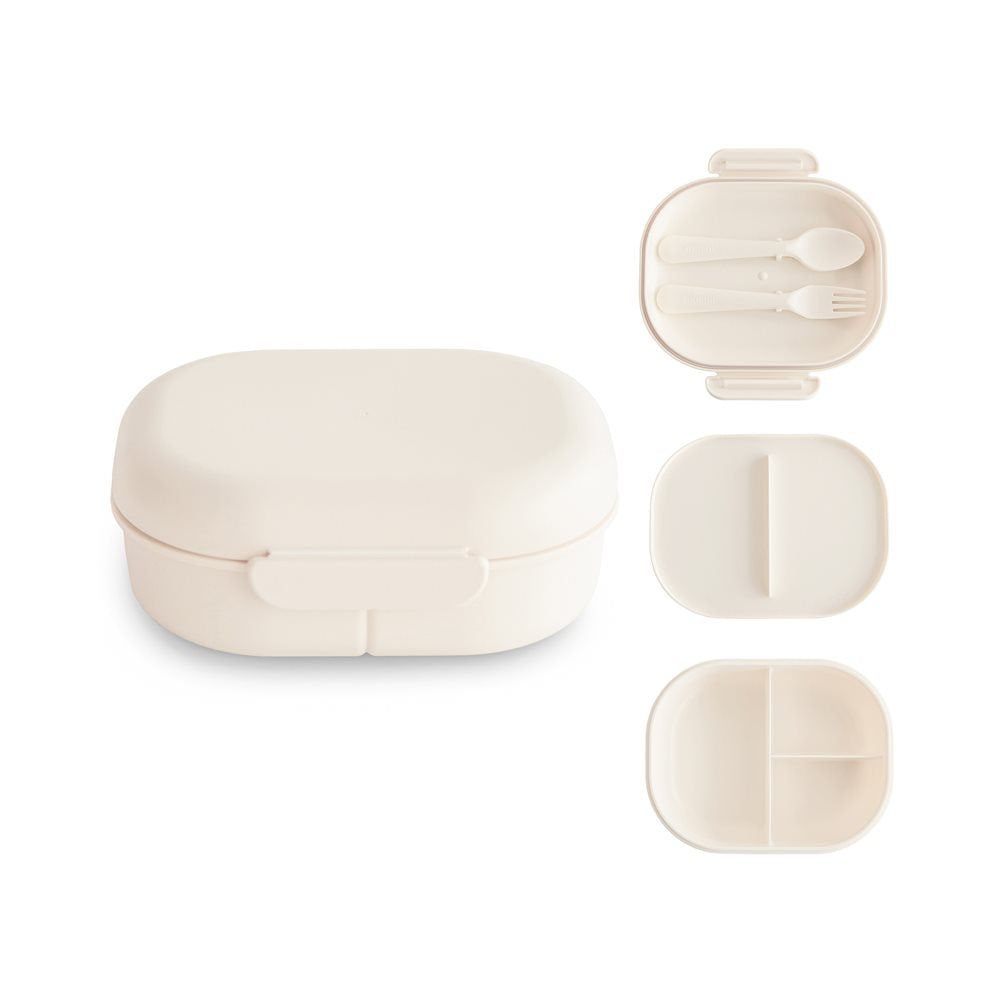 Mushie Lunchbox Ivory - Laadlee