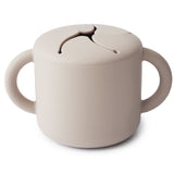 Mushie Silicone Snack Cup Ivory - Laadlee