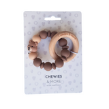 Chewies & More - Mini Rattle Bear - Brown