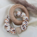 Chewies & More - Basic Rattle Mini My Flower - Brown