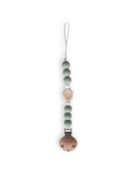 Chewies & More - Chewie Clip Silicone Leaf Beads - Sage
