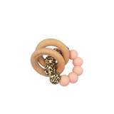 Chewies & More - Basic Chewie Rattle - Leopard/Rose