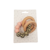 Chewies & More - Basic Chewie Rattle - Leopard/Rose