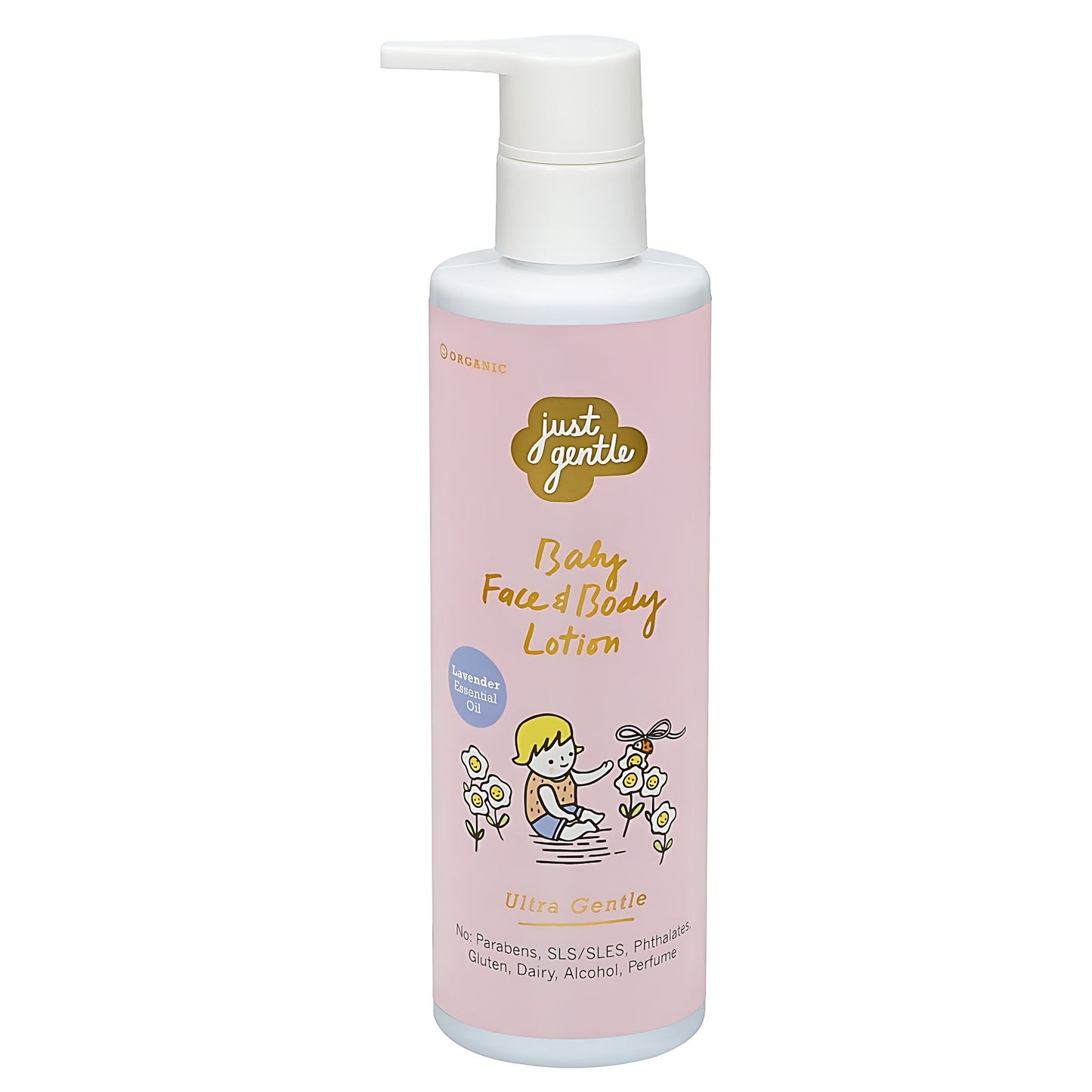 Just Gentle Baby Face & Body Lotion- Lavender Scent - 200ml