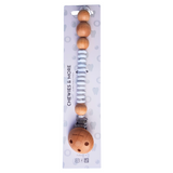 Chewies & More - Lentil Clip Silicone Beads - Marble