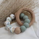 Chewies & More - Basic Rattle Mini Zoo - Green