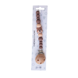 Chewies & More - Clip Silicone Bear - Brown
