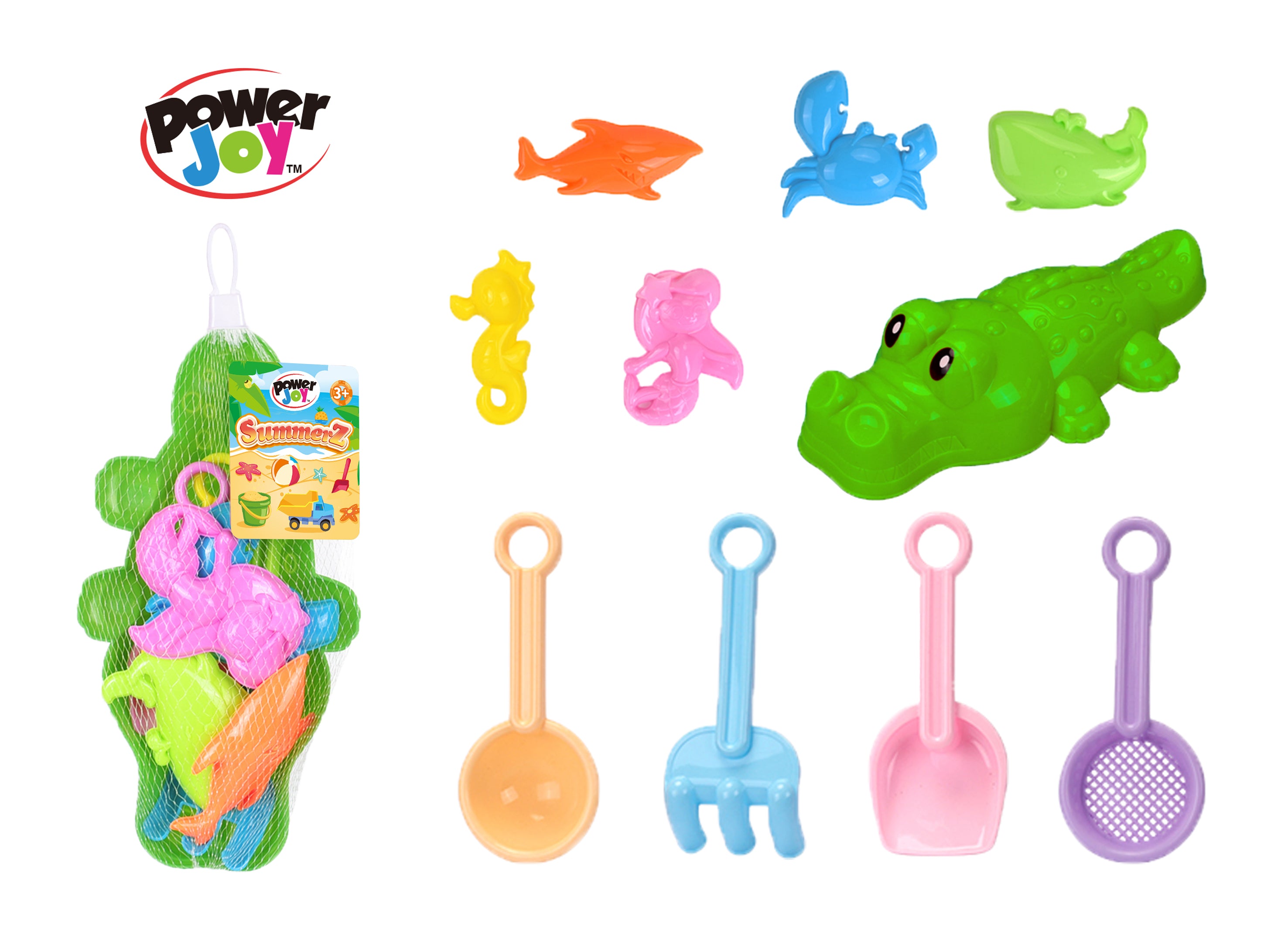 power-joy-summerz-crocodile-sand-mold-bucket-set-10pcs-assorted-1