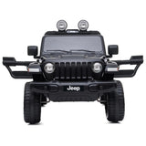 Jeep Licensed Battery Operated Rideon Car 12V - Black