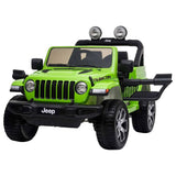 Jeep Licensed Battery Operated Rideon Car 12V - Green