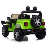 Jeep Licensed Battery Operated Rideon Car 12V - Green