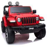 Jeep Licensed Battery Operated Rideon Car 12V - Red