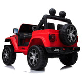 Jeep Licensed Battery Operated Rideon Car 12V - Red