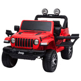 Jeep Licensed Battery Operated Rideon Car 12V - Red