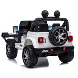 Jeep Licensed Battery Operated Rideon Car 12V - White