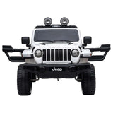 Jeep Licensed Battery Operated Rideon Car 12V - White
