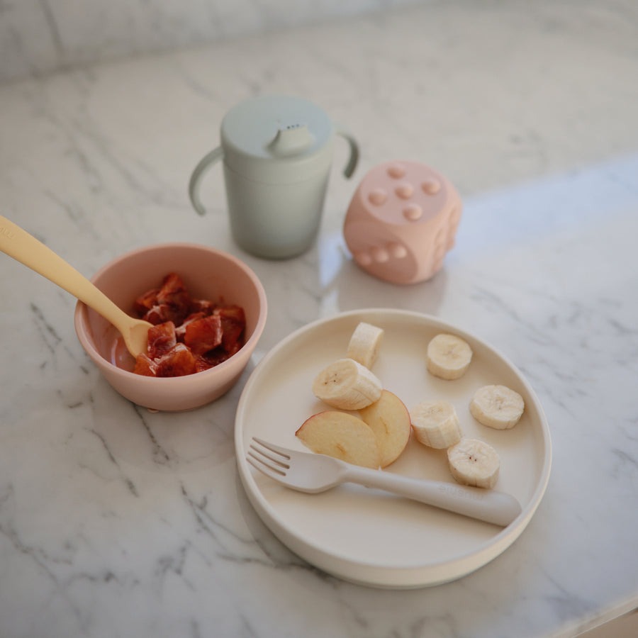 Mushie Silicone Bowl Blush - Laadlee