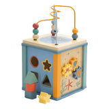 Little Angel Baby Wooden Activity Cube Learning Educational Toy