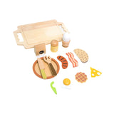 Little Angel Kids Wooden Breakfast Set