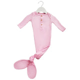 Anvi Baby Knotted Gown - Pink