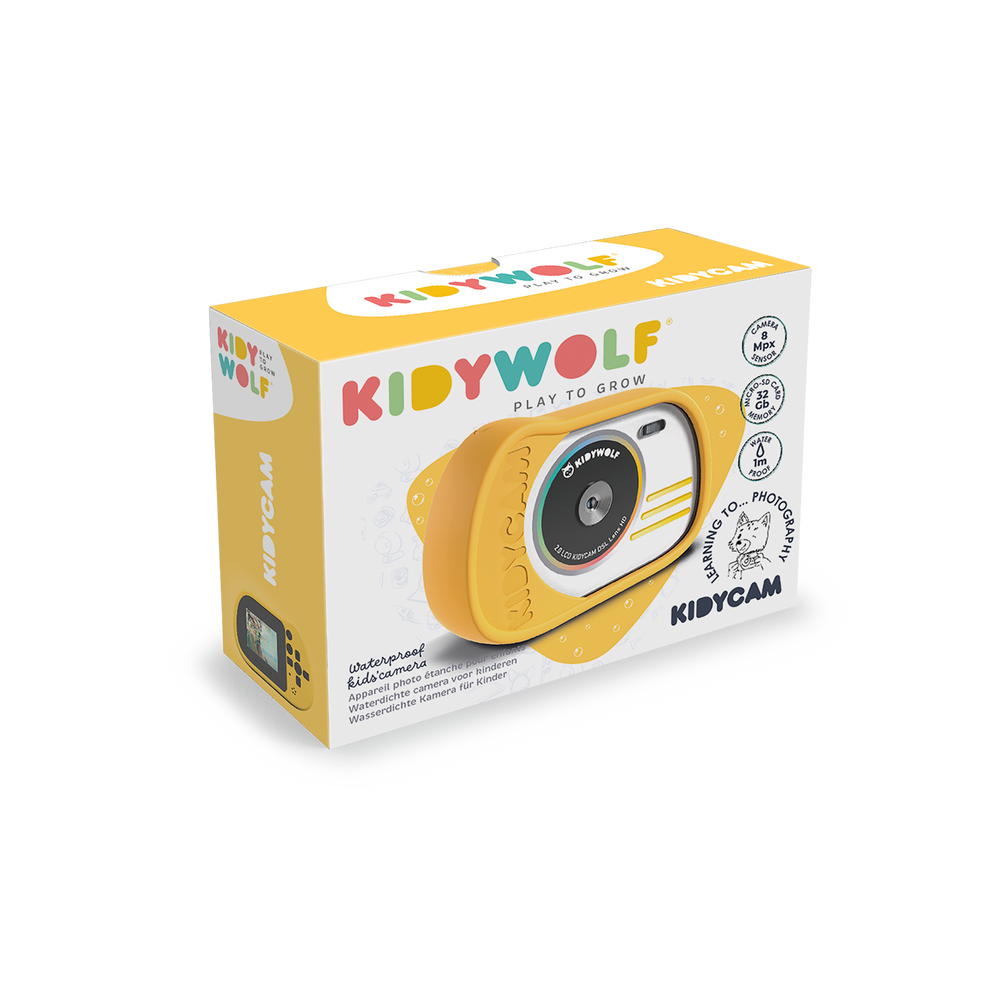 KidyWolf Kidy Cam Camera - Yellow