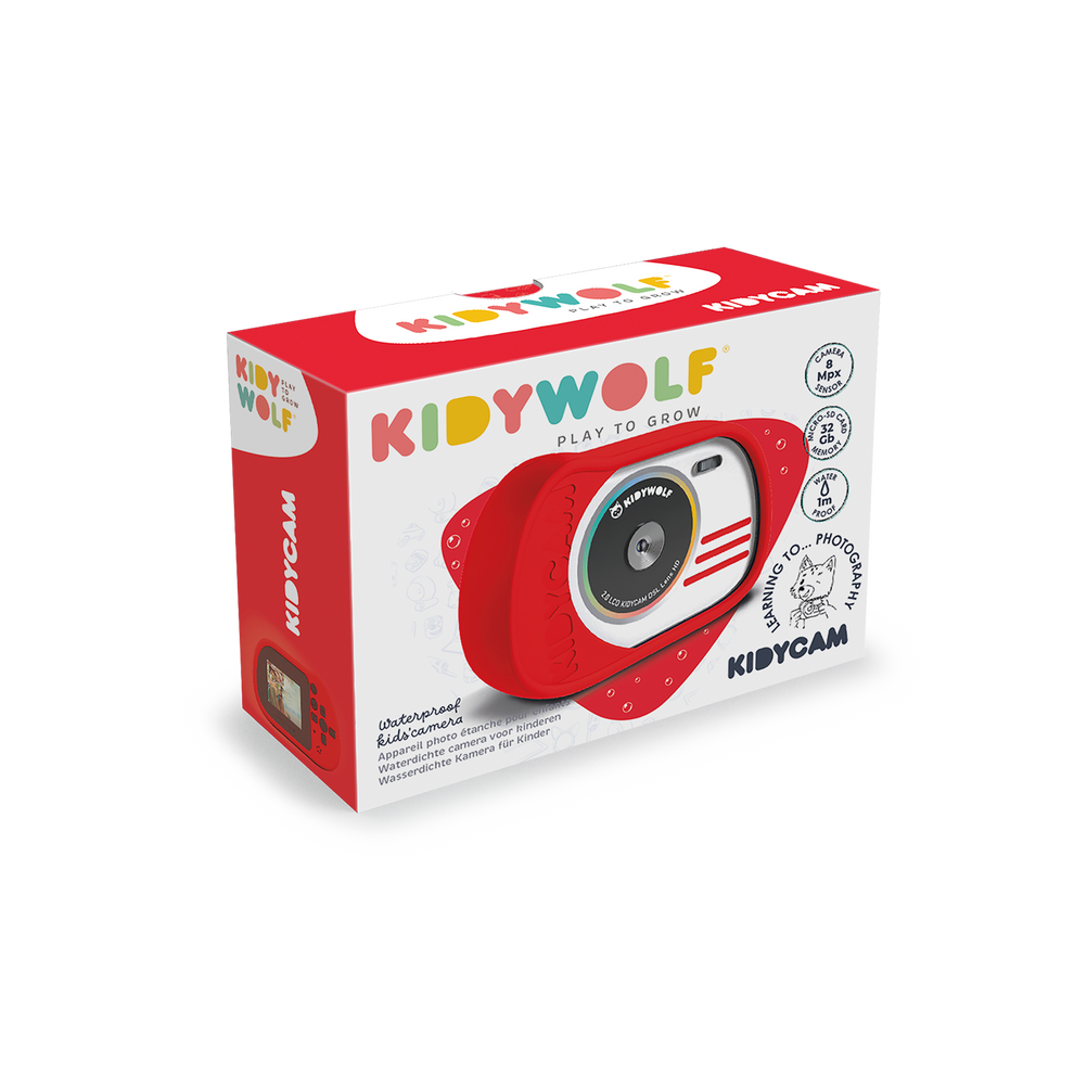 KidyWolf Kidy Cam Camera - Red