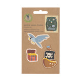 Lassig Textile Woven Sticker Stick-on - Pirates