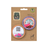Lassig Patches Set DIY 2pcs - Lavender / Peach