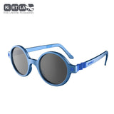 Ki ET LA Kids Sunglasses Crazyg - Zag Round - Blue - Laadlee