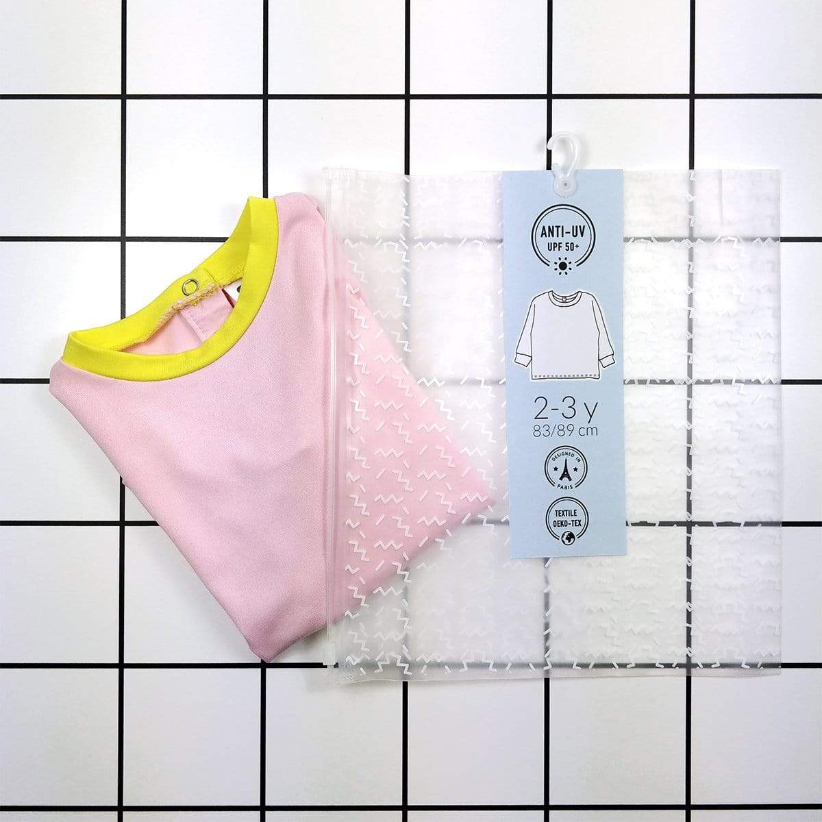 Ki ET LA Anti UV Baby T-Shirt - Pink - Laadlee