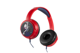 Marvel Spider-Man AUX Headphones With Stickers - Red