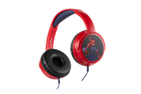 Marvel Spider-Man AUX Headphones With Stickers - Red