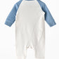 Elegant Kids Koala Patch Full Sleeves Romper - White & Blue