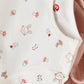 Elegant Kids Baby Girl Overalls and Printed Long-Sleeve Shirt Set - Pink