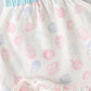 Elegant Kids Baby Cupcake Print Top and Shorts Set with Bows