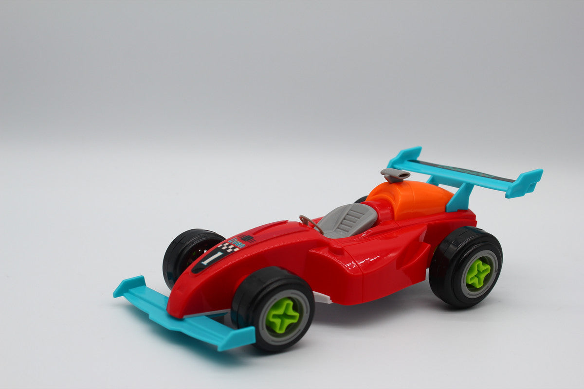 D-Power DIY Smart Wheels Race Car - Red - Laadlee