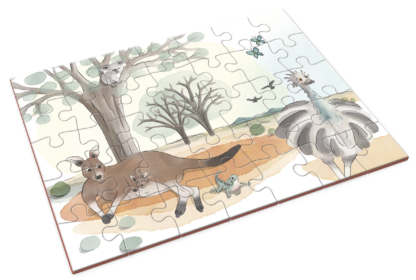 The Crush Series Kangaroo Crush Puzzle - Laadlee