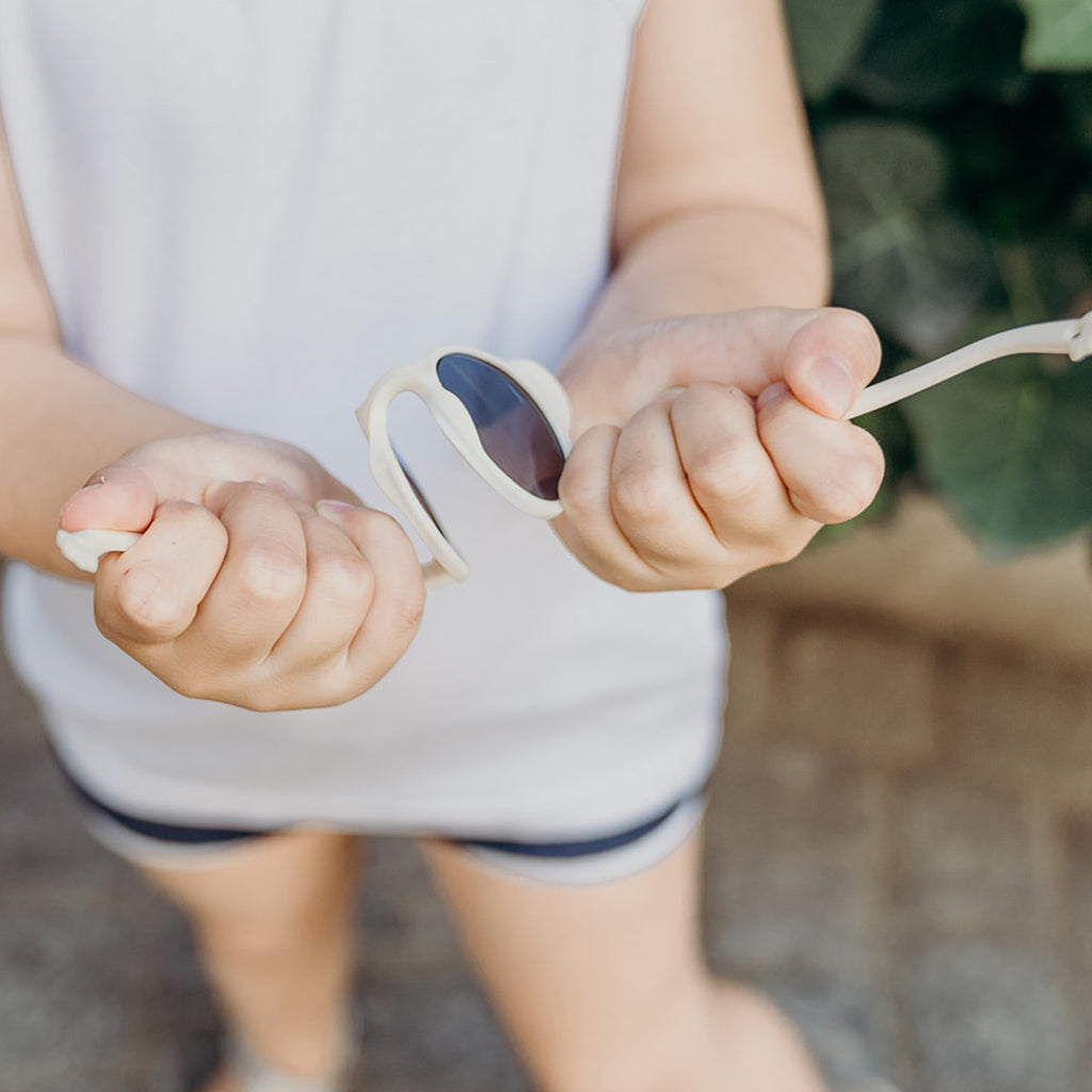 Ki ET LA Sunglasses Ourson - Silver Blue - Laadlee