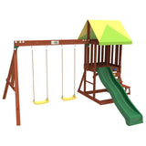 Kiddoro Mighty Jungle Swing Set