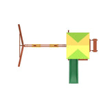 Kiddoro Mighty Jungle Swing Set