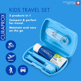 Curaprox Kids Travel Set - Blue
