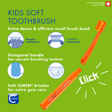 Curaprox Kids Travel Set - Orange