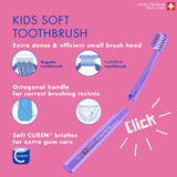 Curaprox Kids Travel Set - Purple