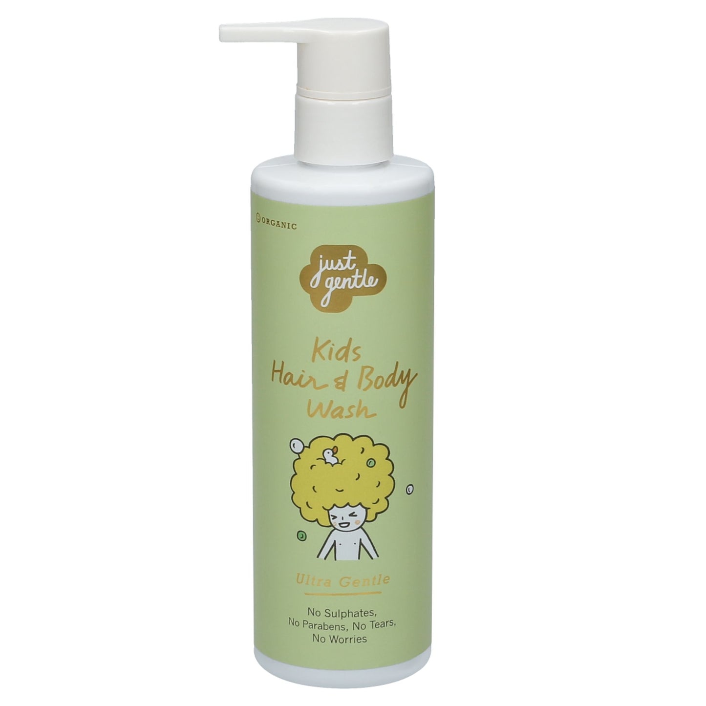Just Gentle Kids Hair & Body Wash - Ultra Gentle - 200ml