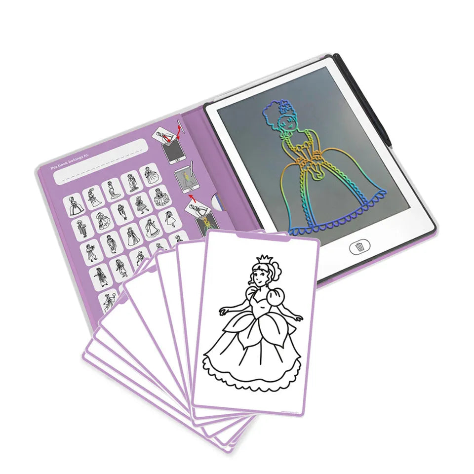 kidywolf-kidydraw-mini-lcd-tracing-book-princesses 2