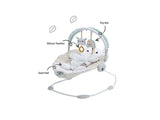 Konig Kids Baby Bouncer with Music, Vibration, Toys & Soft Cushion