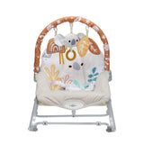 Konig Kids Baby Bouncer with Vibration, Toys & Koala-Themed Cushion