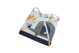Konig Kids Baby Play Gym Mat with Elephant Theme & Hanging Toys