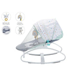 Konig Kids Baby Rocker Bouncer with Canopy, Toys & Soft Padding