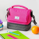 Lunchbots Duplex Lunch Bag - Pink